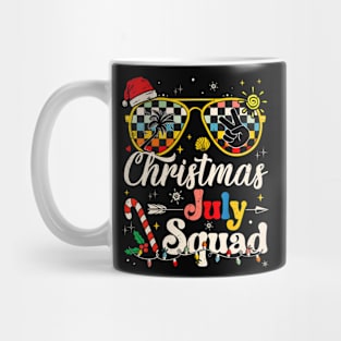 Christmas In July Squad Sunglasses Summer Beach Funny Xmas Mug